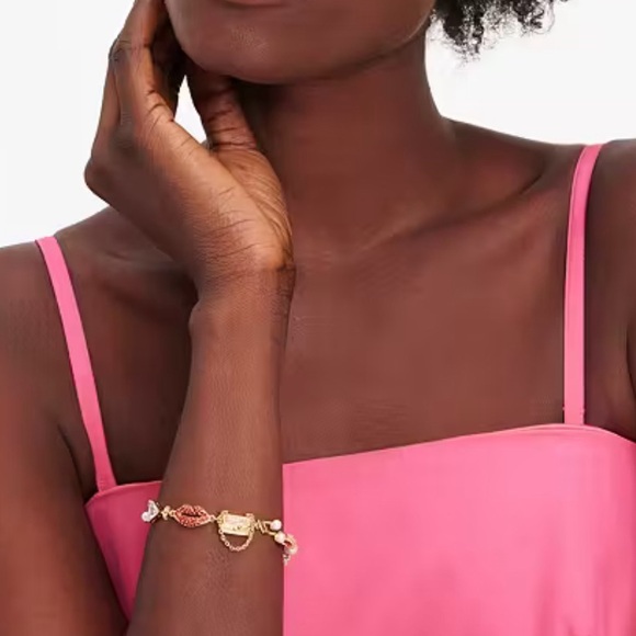 $148 Kate Spade Hit The Town Charm Bracelet NWT - Picture 4 of 6